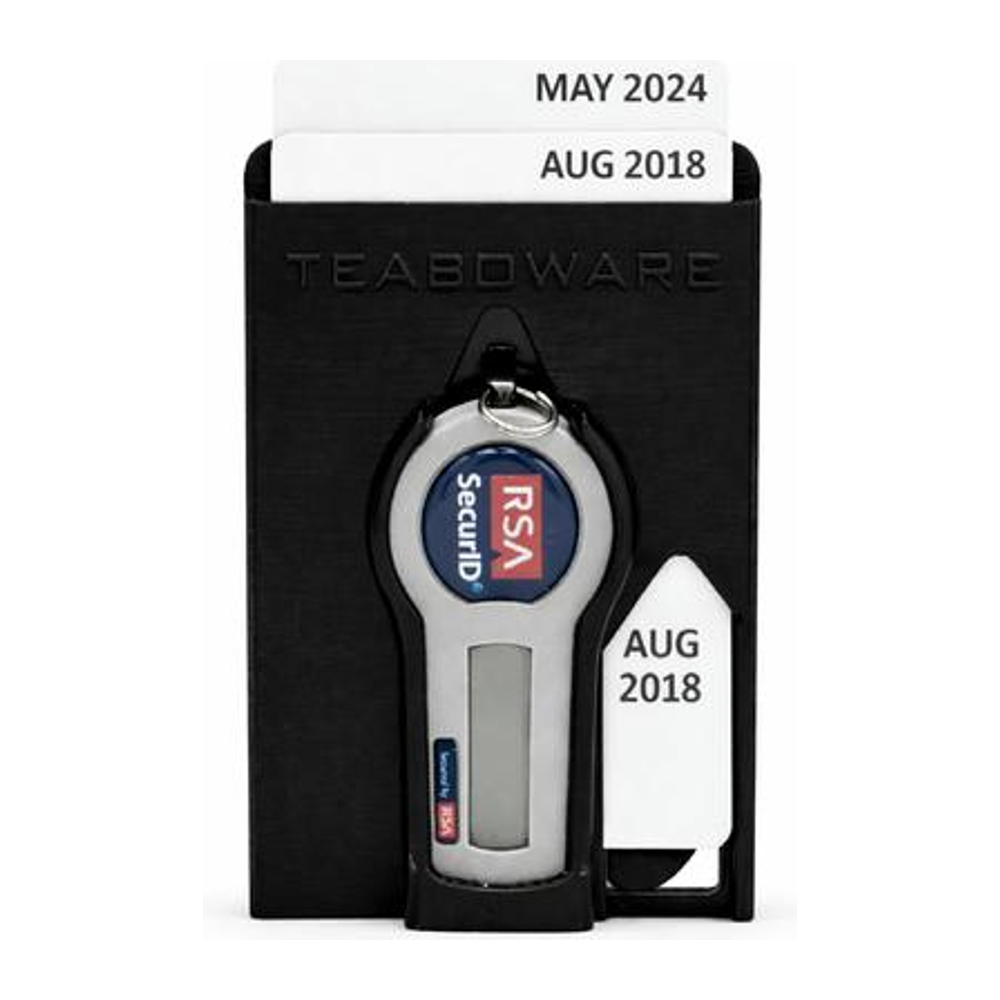 2 ID + 1 RSA Token Badge Holder - RSA SecurID token badge holder made in USA