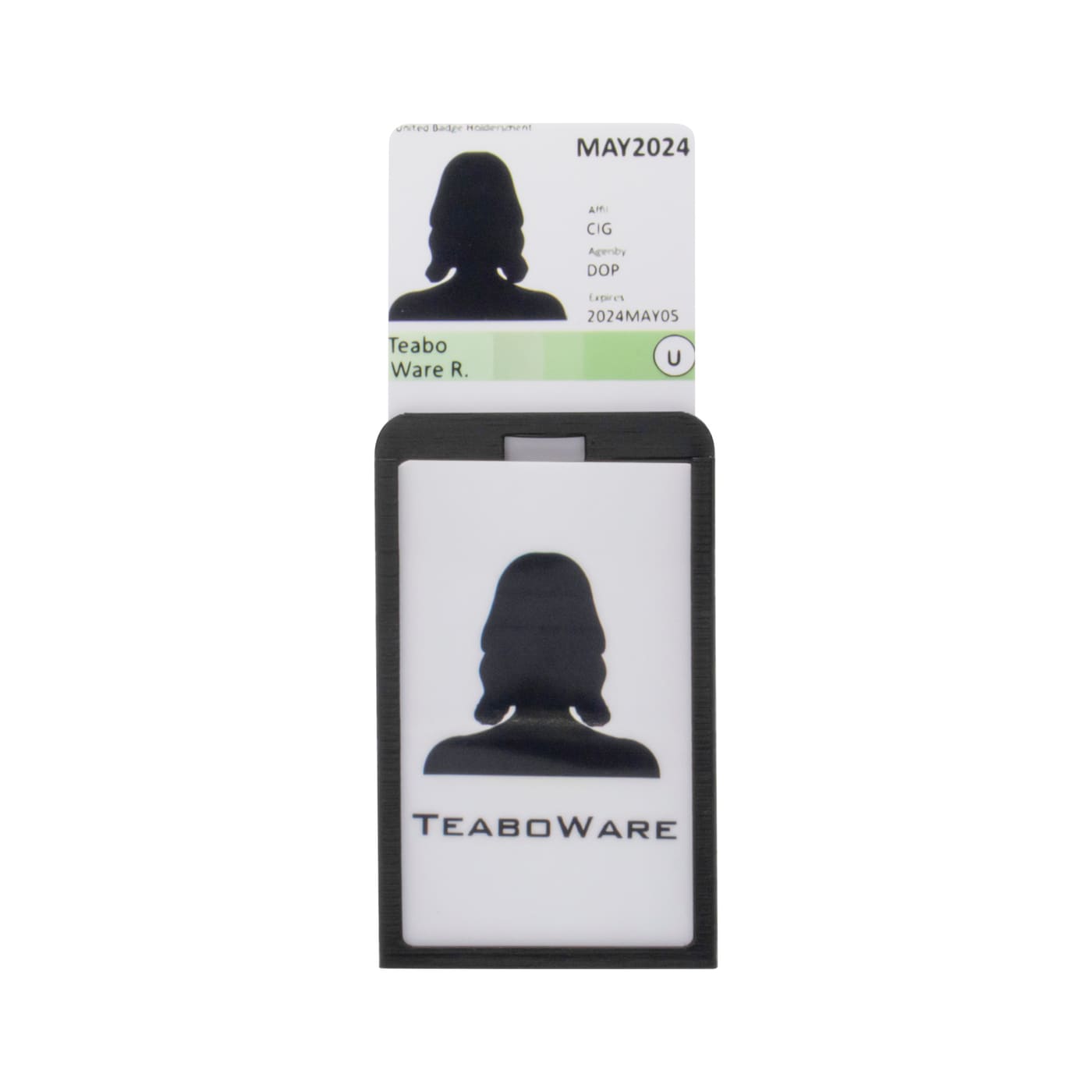 TeaboWare RSA token badge holder detail